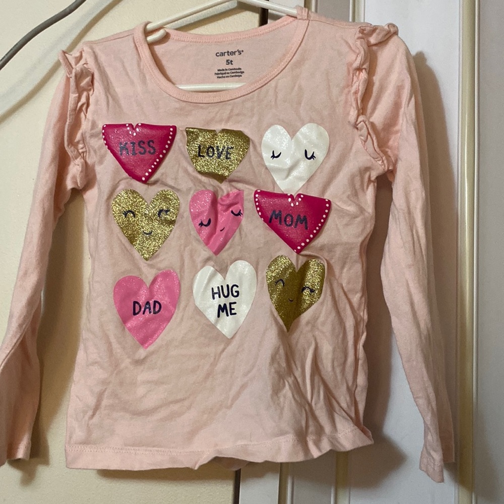 Valentines girl shirt